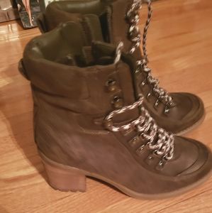 Carlos Santana Ardent Block Heel Combat Boots